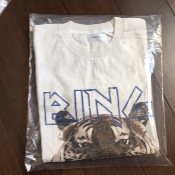 Anine Bing Tiger Tee - White - Picture 5 of 5